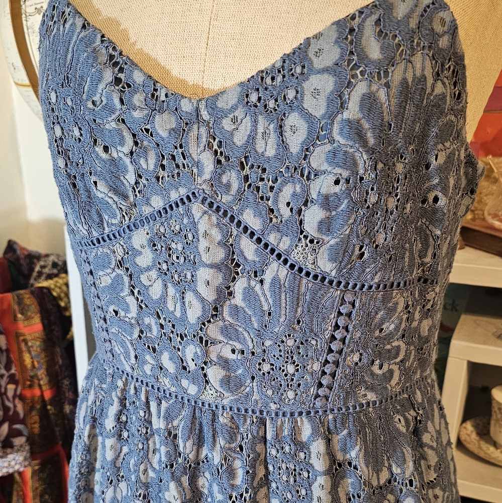 Loft Lace Floral Sundress - 6 - Picture 2 of 4